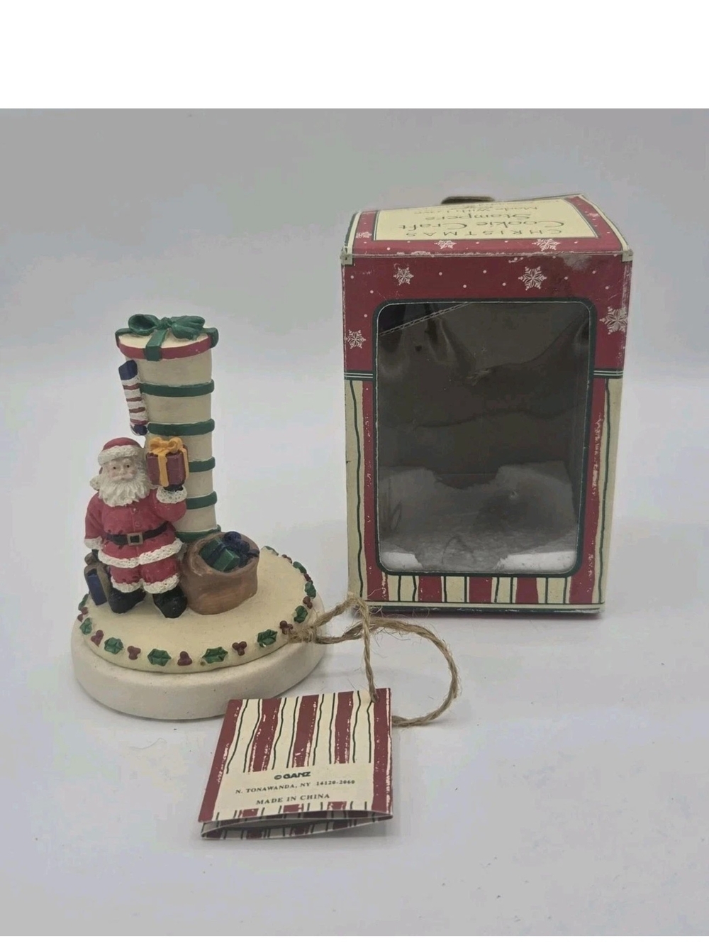 Ganz Santa Christmas Cookie Craft Stampers Beautiful Cookie Making Stoneware